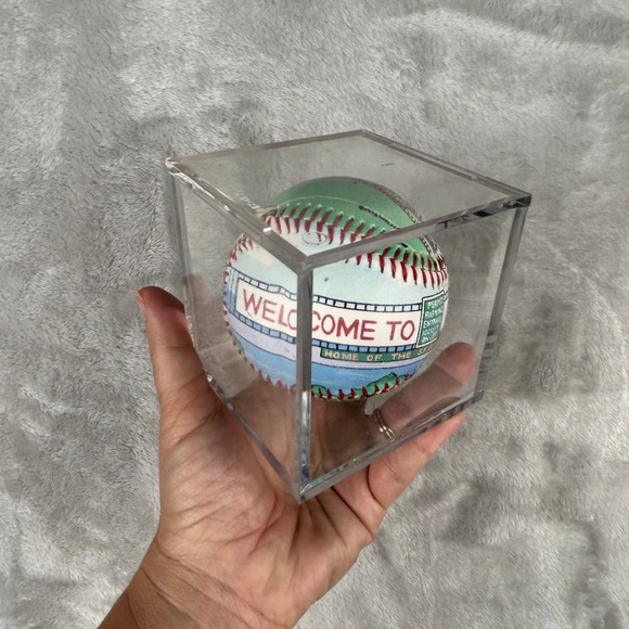 Candlestick Park Baseball Souvenir In Display Case San Francisco - Picture 2 of 5